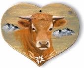 Coeur bois - Vache "Tarine".